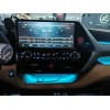Штатная магнитола CarMedia ZH-T1215 для Toyota Highlander 2022+ на Android 12.0