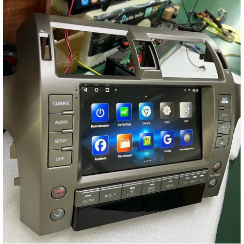 Штатная магнитола CarMedia ZH-L9002 для Lexus GX460 2010-2019 на Android 13.0