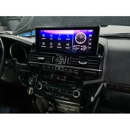 Штатная магнитола CarMedia ZH-T1201 для Toyota Land Cruiser 200 2007-2015 low на Android 13.0