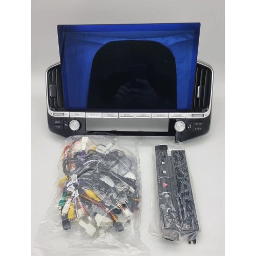 Штатная магнитола CarMedia ZH-T1304 для Toyota Land Cruiser 200 2015-2021 + top на Android 13.0