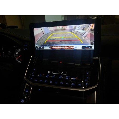 Штатная магнитола CarMedia ZH-T1219 для Toyota Land Cruiser 300 2021-2025 low на Android 13.0