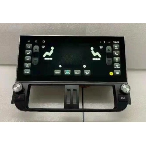 Штатная магнитола CarMedia ZH-T1208 для Toyota Land Cruiser Prado 150 2009-2013 на Android 12.0
