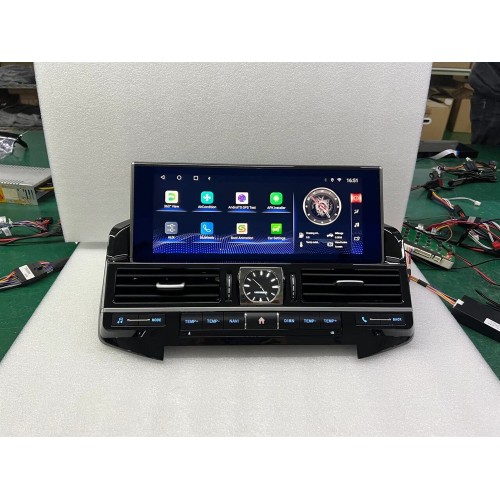 Штатная магнитола CarMedia ZH-T1269 для Toyota Land Cruiser 200 2016-2021 top на Android 12.0
