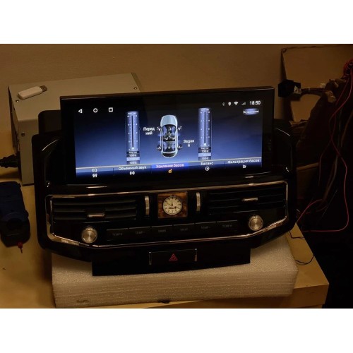 Штатная магнитола CarMedia KP-T1206 для Toyota Land Cruiser 200 2007-2015 top на Android 10.0