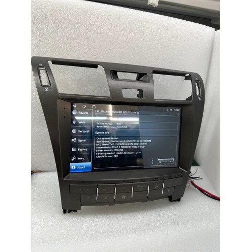 Штатная магнитола CarMedia KP-L1002 для Lexus LS 460 2006-2009 на Android 10.0