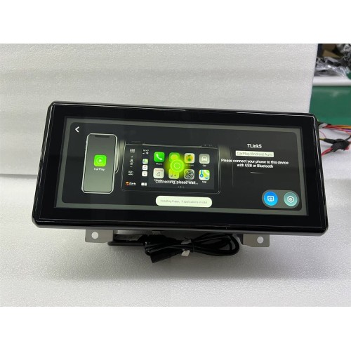 Штатная магнитола CarMedia KP-T1210L для Toyota Land Cruiser 300 2021-2025 low на Android 10.0