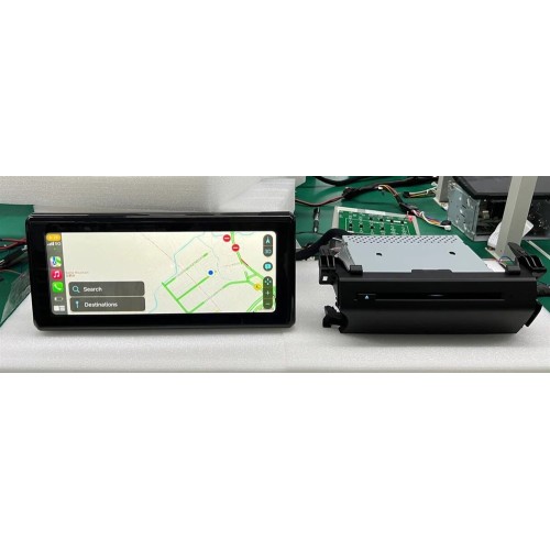 Штатная магнитола CarMedia KP-T1210DVD для Toyota Land Cruiser 300 2021+ low (DVD привод в комплекте) на Android 10.0