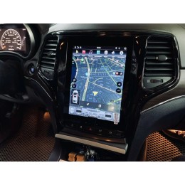 CarMedia ZF-1217B-DSP Tesla-Style для Jeep Grand Cherokee 2013+ (рамка цвет: черная) на Android 9.0