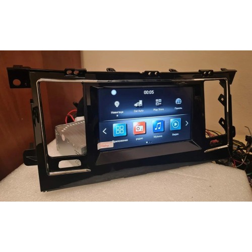 Магнитола Тесла CarMedia ZF-2001-DSP Tesla-Style для Nissan Patrol 2010+ High на Android 9.0
