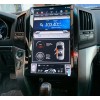 Магнитола Тесла CarMedia ZF-1816-GE Tesla-Style для Toyota Land Cruiser 200 2007-2015 на Android 13.0