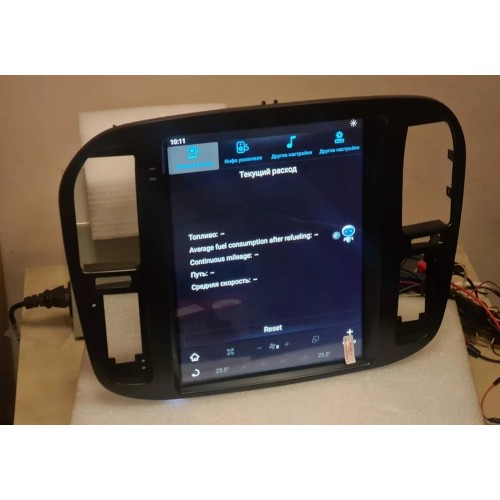 Магнитола Тесла CarMedia ZF-1268-Q6 Tesla-Style для Toyota Land Cruiser 100 1992-2002 на Android 11.0