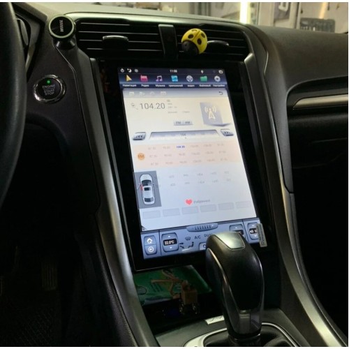 Магнитола Тесла CarMedia ZF-1201A-Q6 для Ford Mondeo V 2015-2022 +климат на Android 11.0