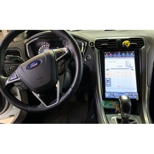 Магнитола Тесла CarMedia ZF-1201A-Q6 для Ford Mondeo V 2015-2022 +климат на Android 11.0