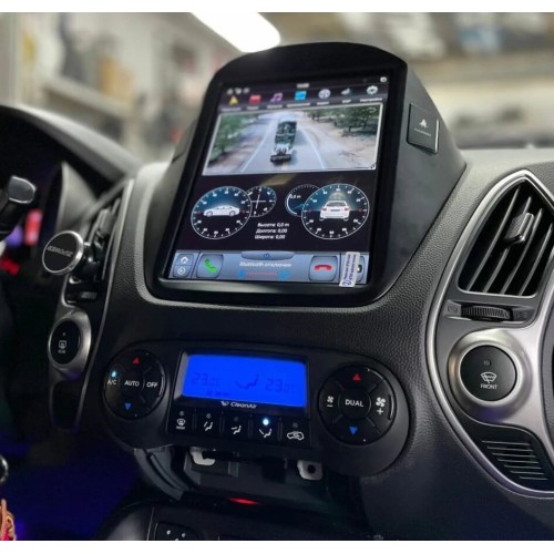 Магнитола Тесла CarMedia ZF-1092-Q6 Tesla-Style для Hyundai IX 35 2010 - 2015 на Android 11.0