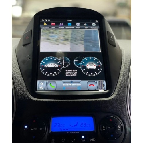 Магнитола Тесла CarMedia ZF-1092-Q6 Tesla-Style для Hyundai IX 35 2010 - 2015 на Android 11.0