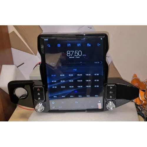 Магнитола Тесла CarMedia ZF-1315-Q6 Tesla-Style для Jeep Wrangler IV (JL) 2018-2023 на Android 11.0