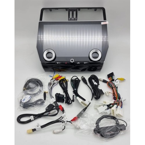 Магнитола Тесла CarMedia ZF-3006-Q6 Tesla-Style для Toyota Land Cruiser Prado 150 2014-2022 на Android 11.0