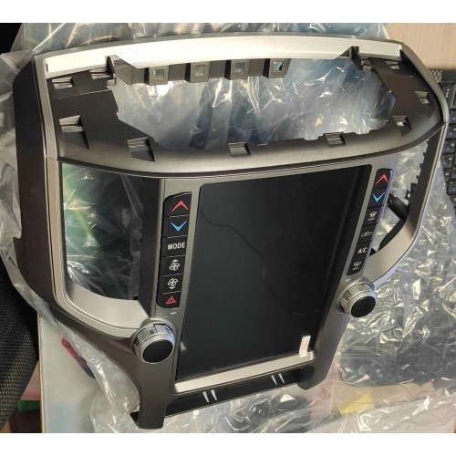 Магнитола Тесла CarMedia ZF-1265-Q6 Tesla-Style для Dodge RAM 2020+ на Android 11.0