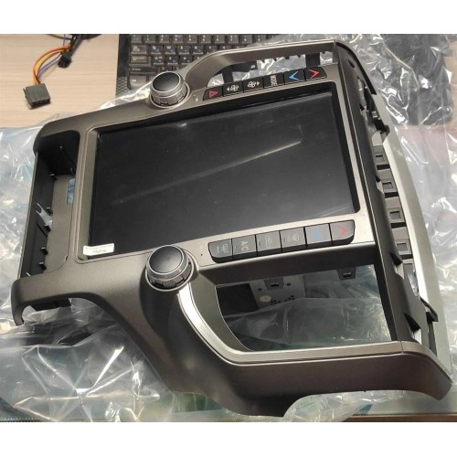 Магнитола Тесла CarMedia ZF-1265-Q6 Tesla-Style для Dodge RAM 2020+ на Android 11.0