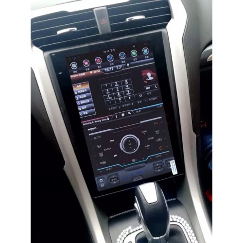 Магнитола Тесла CarMedia ZF-1201-S2-Q6 для Ford Mondeo V 2015-2022 + top level на Android 11.0