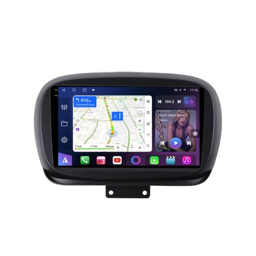 Магнитола Farcar BX1230M (S500 PLUS) для Fiat 500x 2014-2019 (экран 2K) на Android 12.0