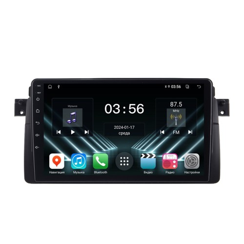 Штатная магнитола Farcar DX708M для BMW E46 1997-2006 на Android 13.0