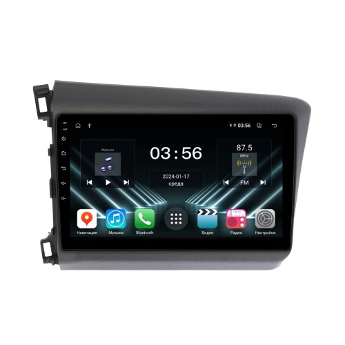 Штатная магнитола Farcar DX132M для Honda Civic 2012-2015 на Android 13.0
