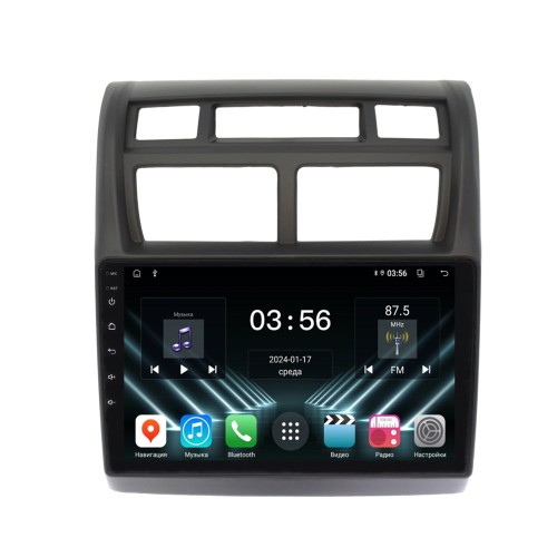 Штатная магнитола Farcar DX023M для KIA Sportage II 2004-2010 на Android 13.0