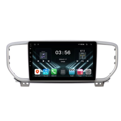 Штатная магнитола Farcar DX1143M (S400)-SIM 4G с DSP для KIA Sportage IV 2018-2022 на Android 13.0