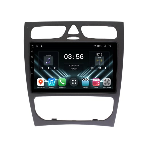 Штатная магнитола Farcar DX1264M для Mercedes Benz C-class (W203) 2000-2004 на Android 13.0