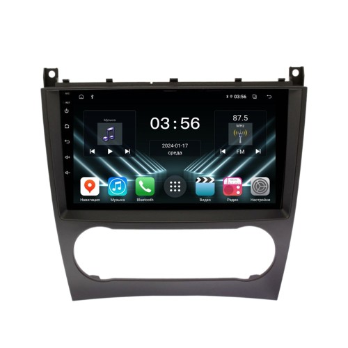 Штатная магнитола Farcar DX1262M для Mercedes Benz C-class (W203) 2004-2008 на Android 13.0
