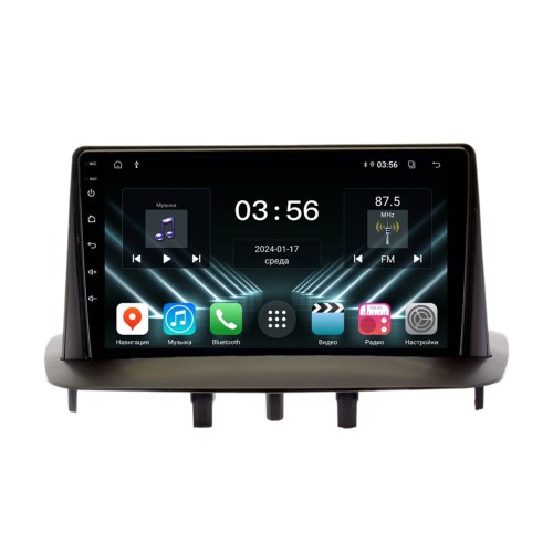 Штатная магнитола Farcar DX145M для Renault Megane III 2009-2016 на Android 13.0