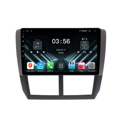 Штатная магнитола Farcar DX062M для Subaru Forester III, Impreza III 2007-2013 на Android 13.0