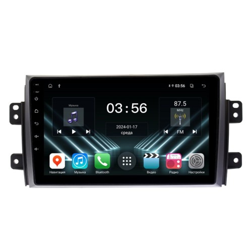 Штатная магнитола Farcar DX124M для Suzuki SX4 I 2006-2014 на Android 13.0