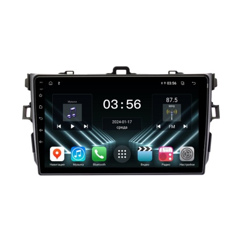 Штатная магнитола Farcar DX063M для Toyota Corolla X (E140, E150) 2006-2013 на Android 13.0