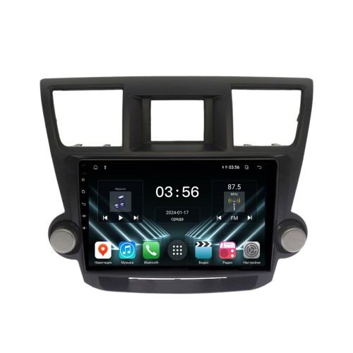 Автомагнитола Farcar DX035M для Toyota Highlander (U40) 2007-2013 на Android 13.0