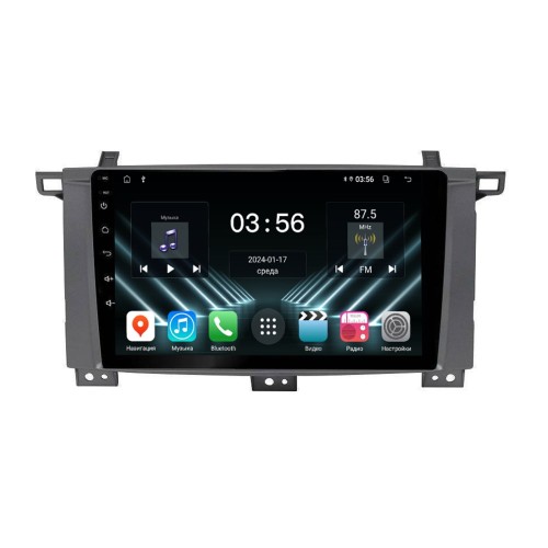 Штатная магнитола Farcar DX457/1234M для Toyota Land Cruiser 100 2002-2007 на Android 13.0