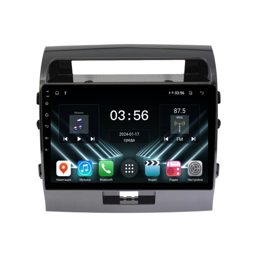 Штатная магнитола Farcar DX381M для Toyota Land Cruiser 200 2007-2015 на Android 13.0
