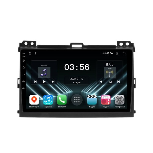 Штатная магнитола Farcar DX456M для Toyota Land Cruiser Prado 120 2002-2009 на Android 13.0