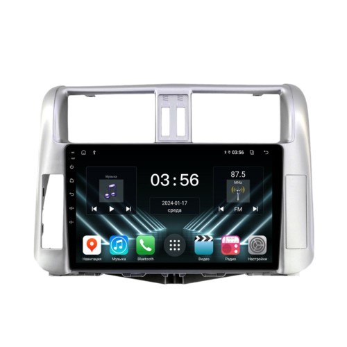 Автомагнитола Farcar DX065M для Toyota Land Cruiser Prado 150 2009-2013 на Android 13.0
