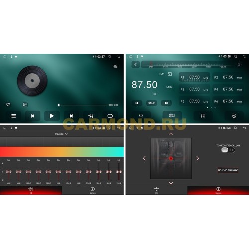 Штатная магнитола Farcar DX065M для Toyota Land Cruiser Prado 150 2009-2013 (цвет бронза) на Android 13.0