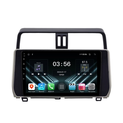 Штатная магнитола Farcar DX1053M для Toyota Land Cruiser Prado 150 2017-2020 на Android 13.0