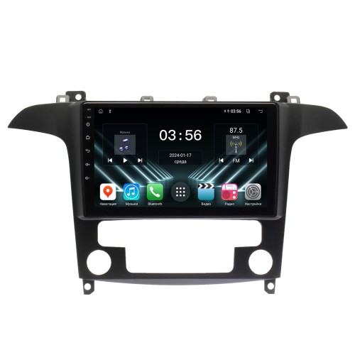 Автомагнитола Farcar DX3028M для Ford S-MAX 2006-2015 климат+кнопки на Android 13.0