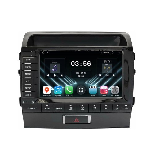 Штатная магнитола Farcar DX381AM для Toyota Land Cruiser 200 2012-2015 на Android 13.0