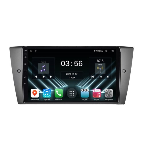Штатная магнитола Farcar DX170M для BMW 3-Series (E90/91/92/93) 2004-2012 на Android 13.0