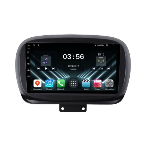 Штатная магнитола Farcar DX1230M для Fiat 500x 2014-2019 на Android 13.0