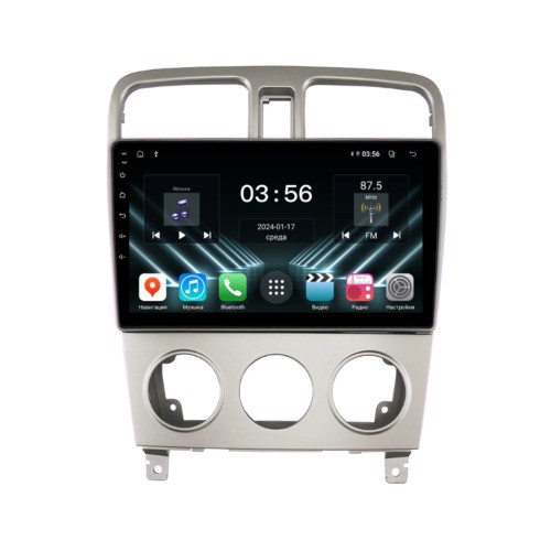Штатная магнитола Farcar DX3011M для Subaru Forester 2002-2008 (под кондиционер) на Android 13.0