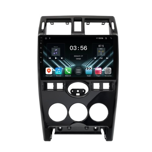 Автомагнитола Farcar DX3112M для Lada Priora 2007-2013 черная на Android 13.0