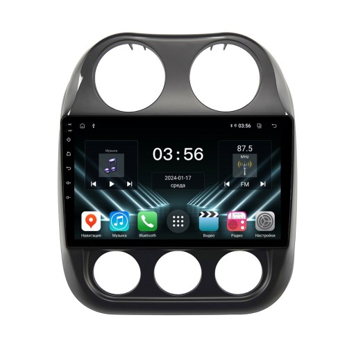 Штатная магнитола Farcar DX1078M для Jeep Compass I 2011-2016 на Android 13.0