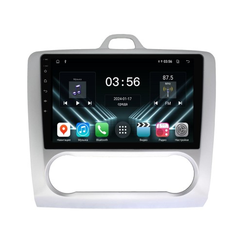 Штатная магнитола Farcar DX003M для Ford Focus, Mondeo, C-Max, Galaxy (климат) на Android 13.0